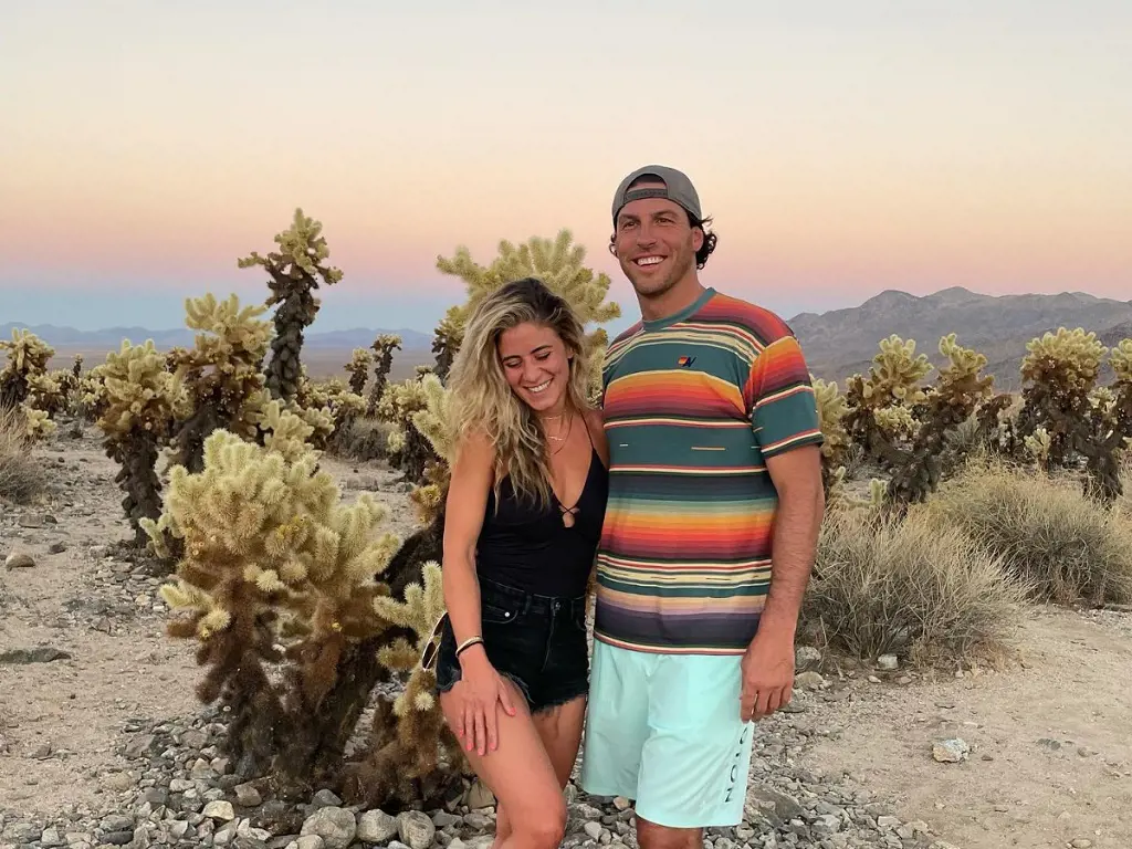 Toole and Nicholas at Joshua Tree National Park in June 2021