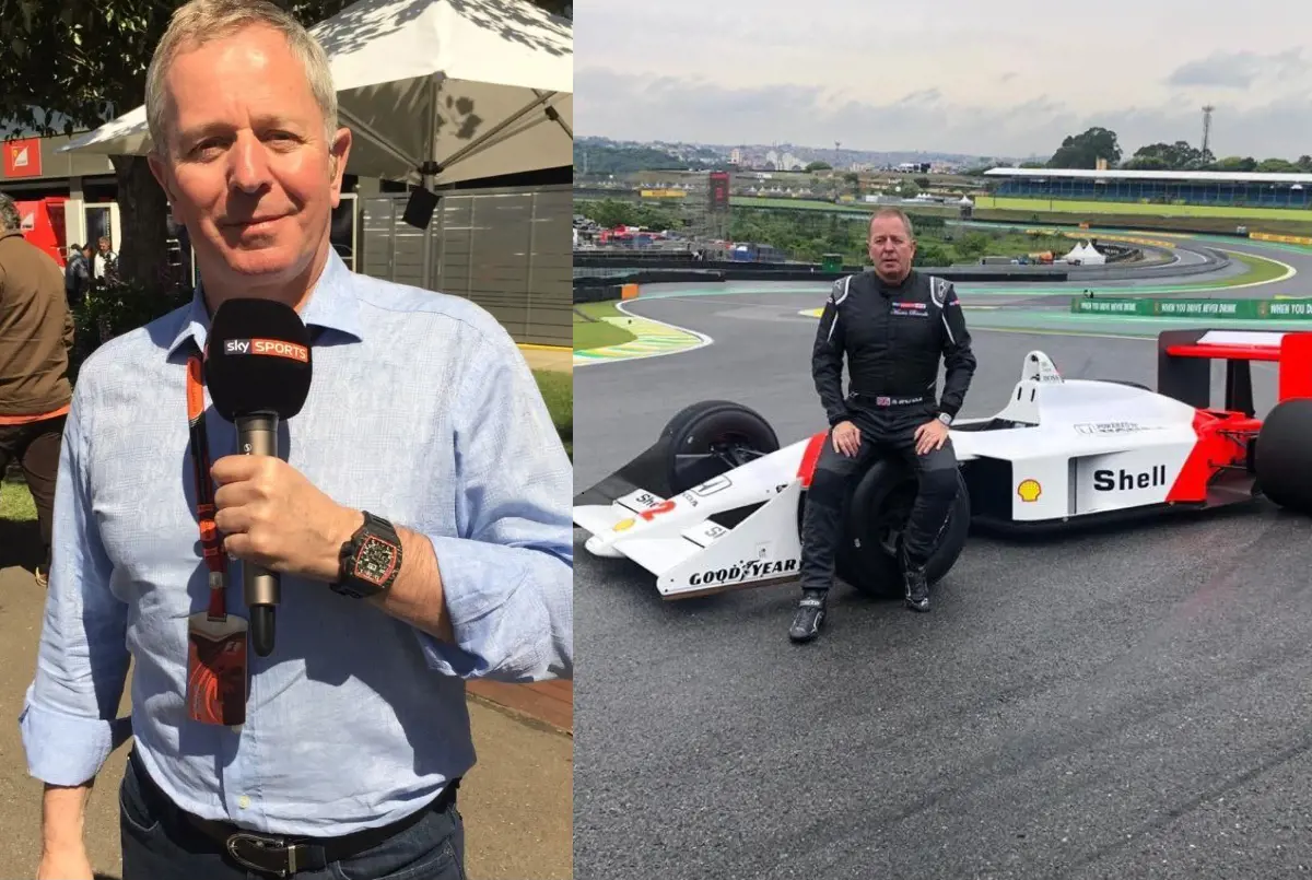 Former F1 racer Martin Brundle joined Sky Sports commentary team in 2012