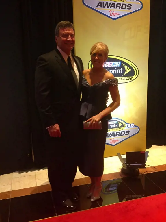 Tad and Jodi at the 2014 NASCAR award. 