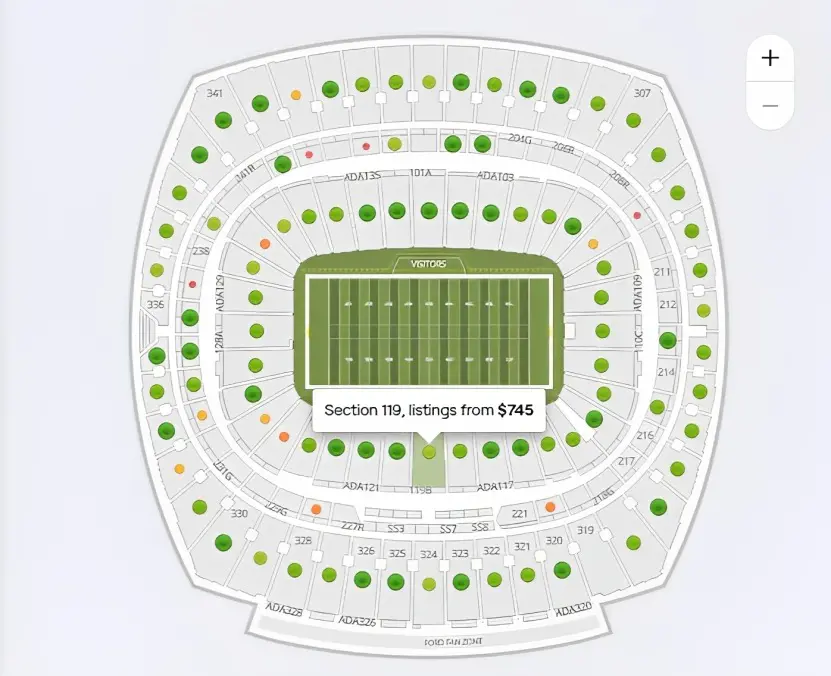 The Chiefs have one of the most expensive tickets for their games for the 2023 season