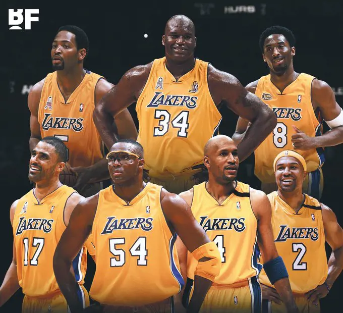 Lakers were a dominant force with a star studded lineup.
