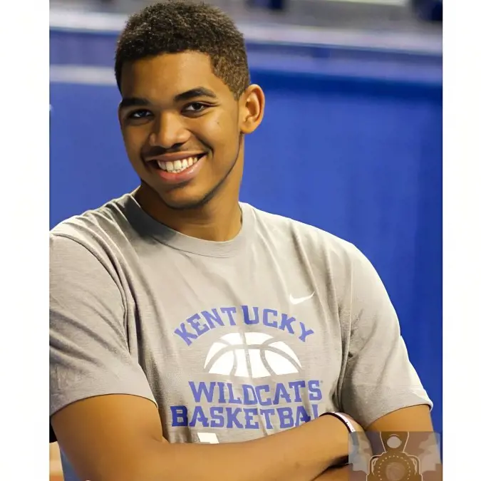 Towns at Fantasy Camp while playing basketball for the Kentucky in 2014