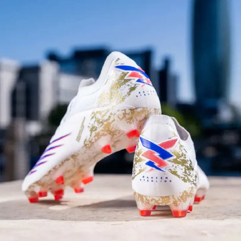 New Balance updates Raheem's Furon v+ boots with golden touch.