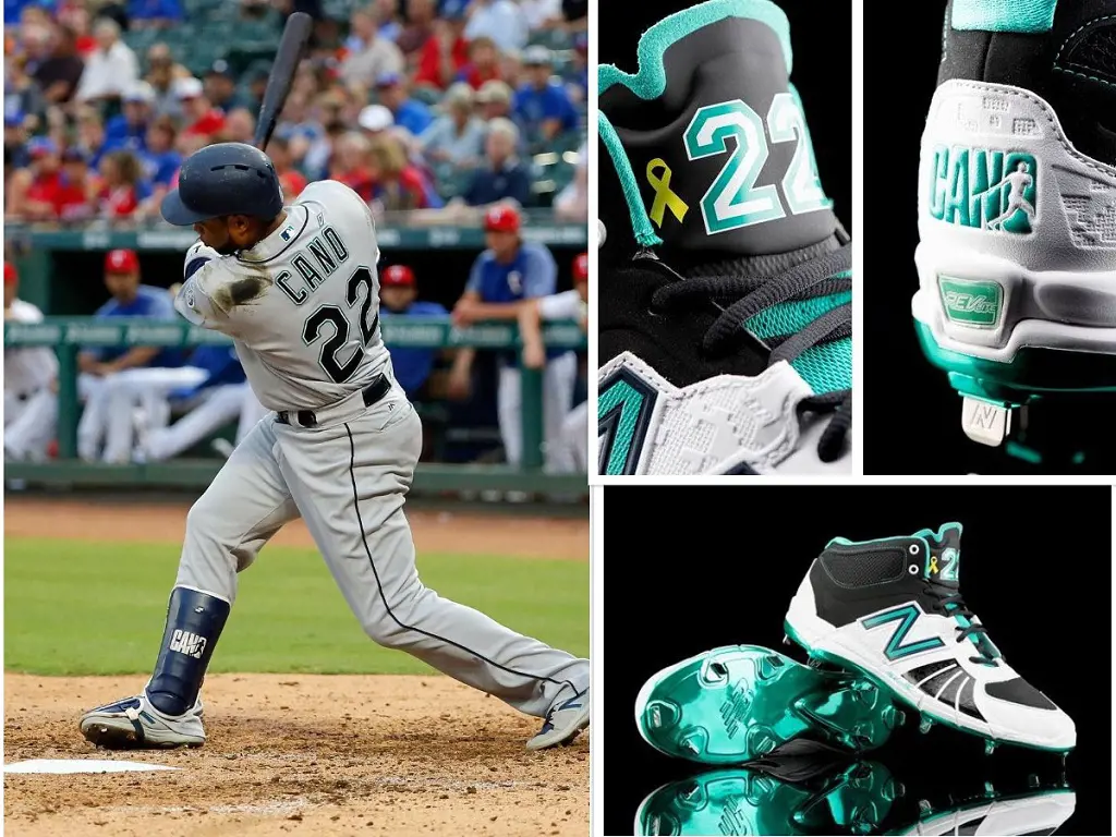 Robinson Cano laced on a customized version of the 3000v2 spike, which featured a version with his unique camouflage pattern.