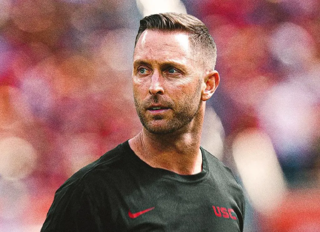 Kingsbury joins USC as an offensive analyst in April 2023