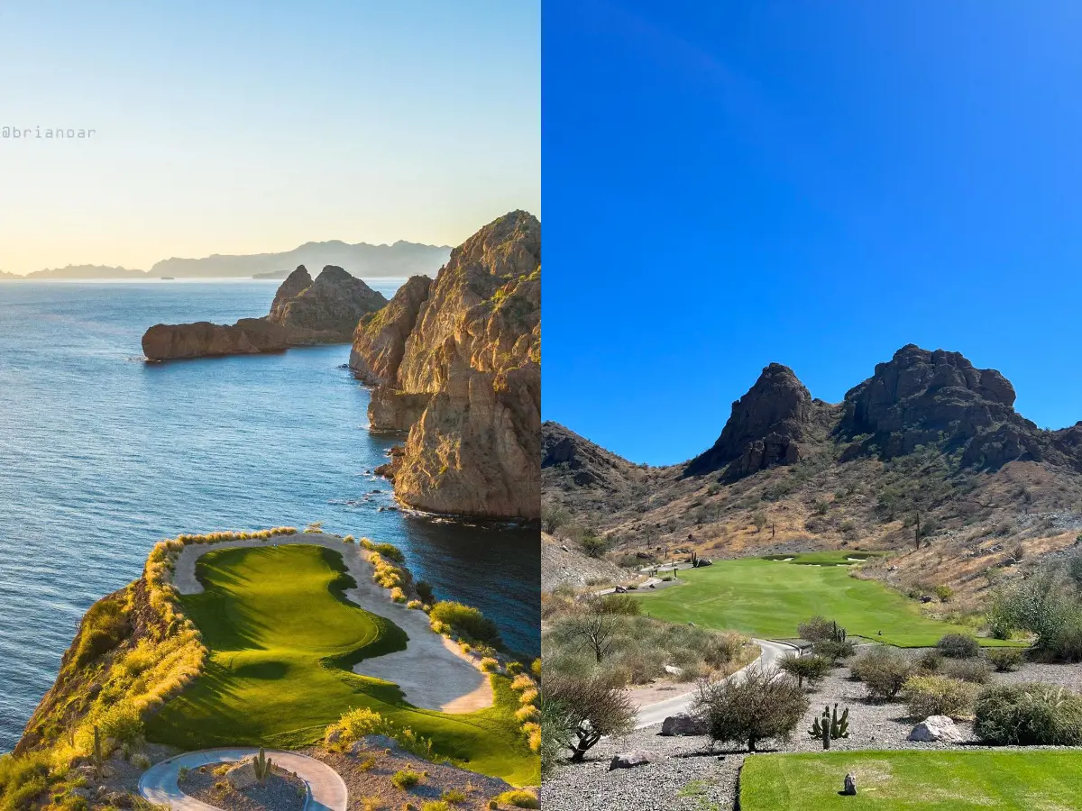 TPC Danzante Bay is an 18-hole golf course in Loreto Mexico located at Villa del Palmar Beach Resort & Spa at the Islands of Loreto..