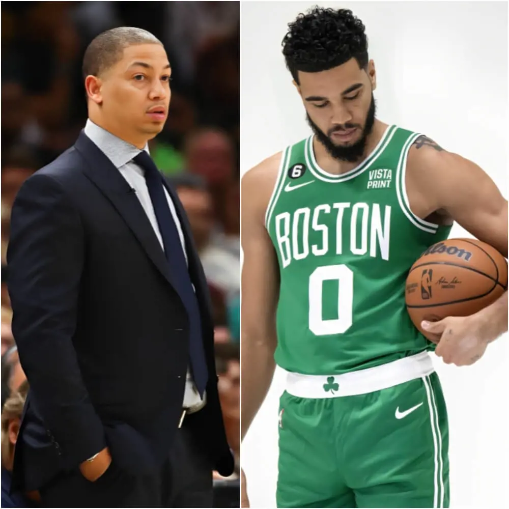 Tyronne and Boston Celtics star Jayson are cousins in relationship.