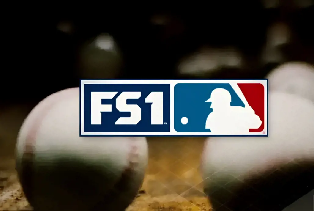 The baseball logo of FS1 portrait from April 2017