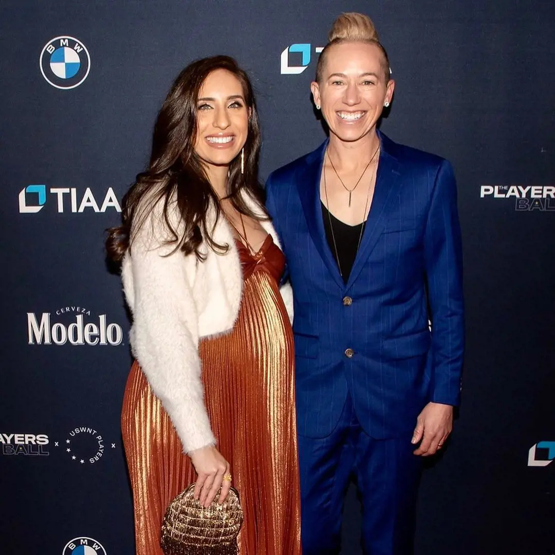 Joanna (right) and Melodie attends red carpet together in November 2022