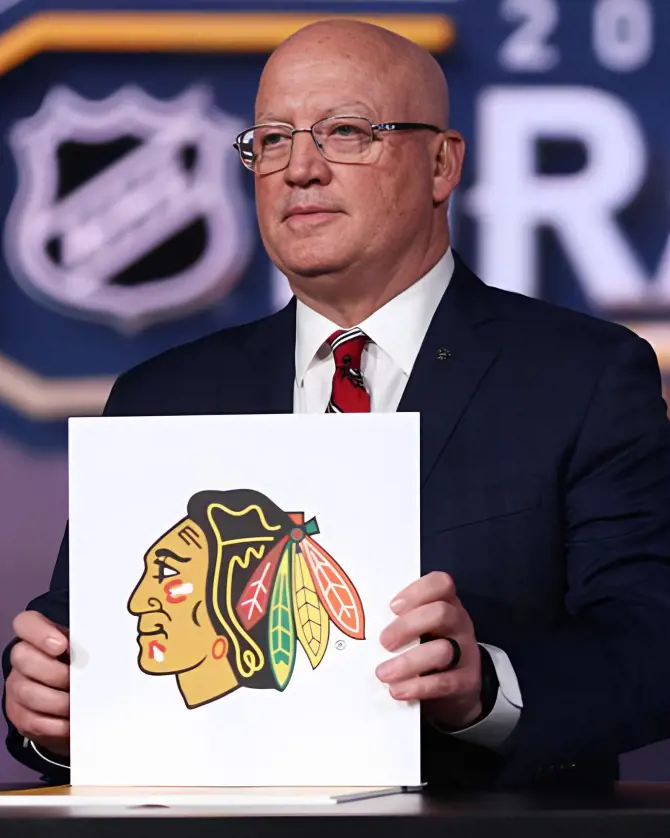 Blackhawks had two choices instead of one in the first round due to a trade with Tampa Bay Rays.