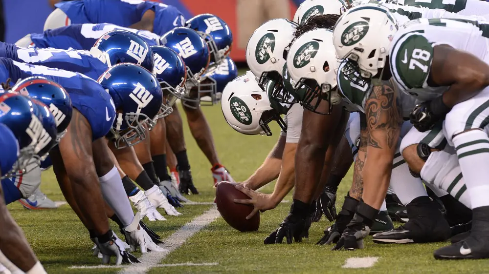 The Jets and the Giants share the same stadium as they are both based in the New York metropolitan area
