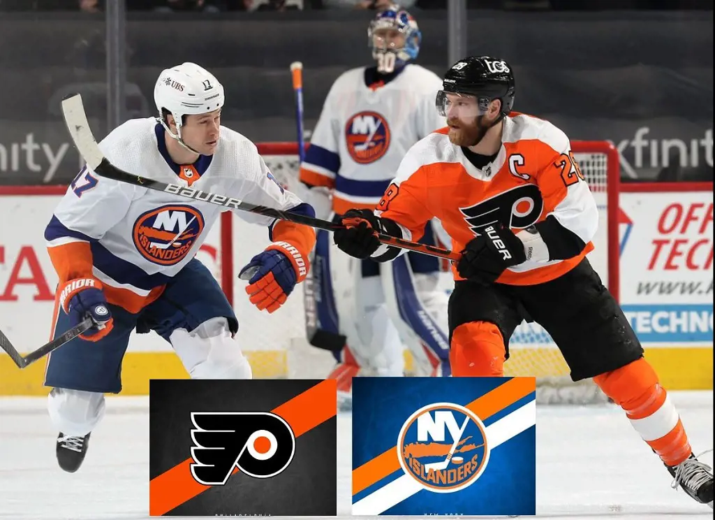 New York Islanders faced Philadelphia Flyers in April 2021