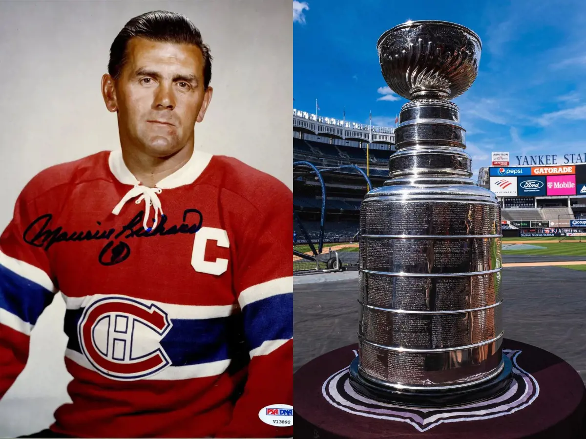 Maurice Richard has 34 goals in the Stanley Cup Finals