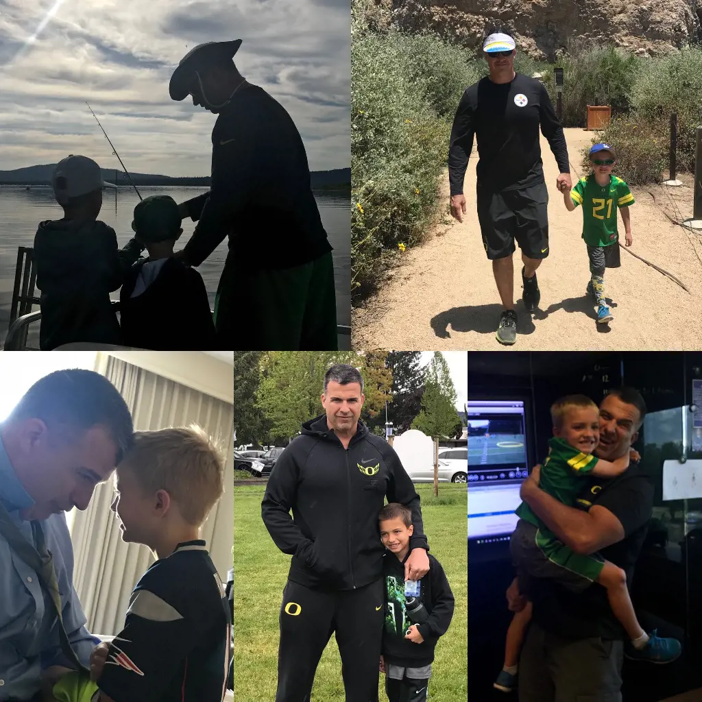 Jessica posted pictures of her husband and sons on the occasion of Father's Day