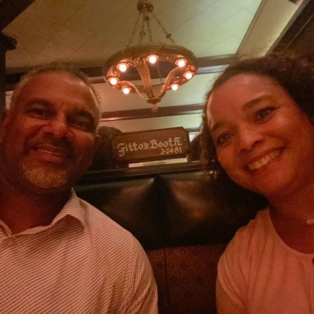 Careylyen enjoyed dinner with Jerome at Charlie Gitto's on the Hill on July 2, 2021. 