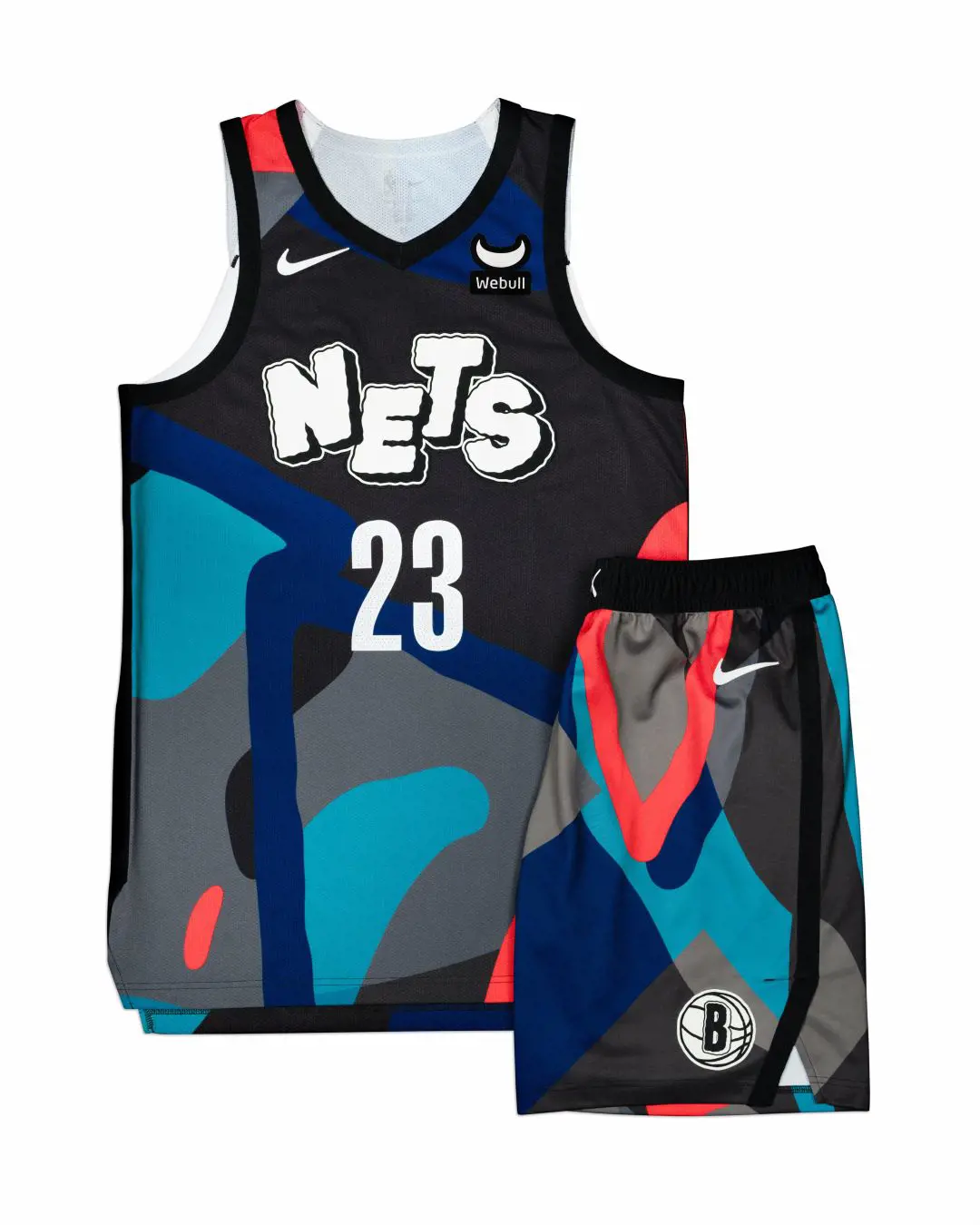 Brooklyn Nets 2023-24 City Uniform designed by Brooklyn artist