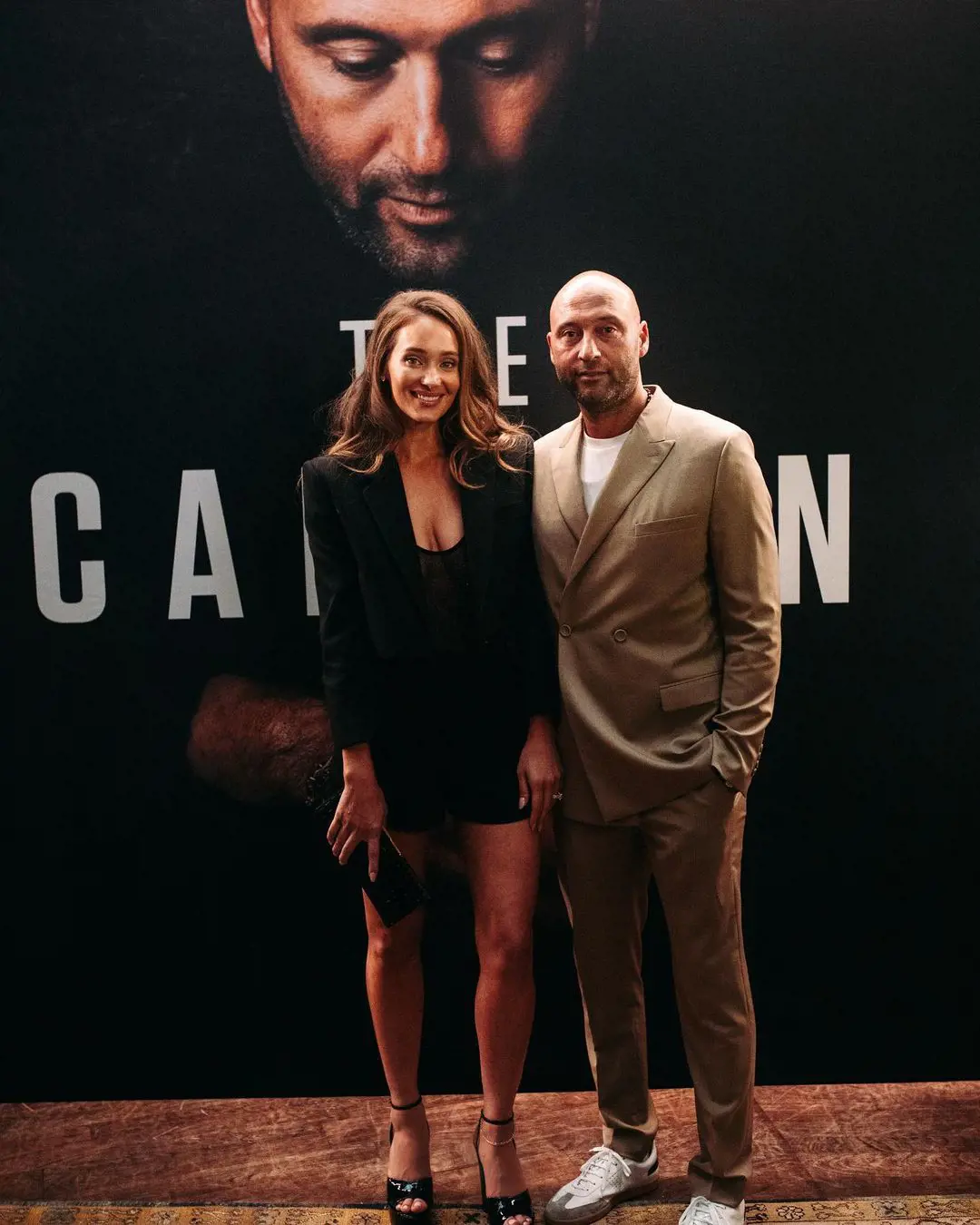 Derek and Hannah attending the premiere of the captain on June 14, 2022. 