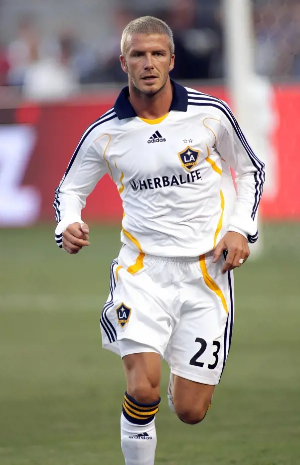 The first ever Designated Player in the league's history when he signed for LA Galaxy