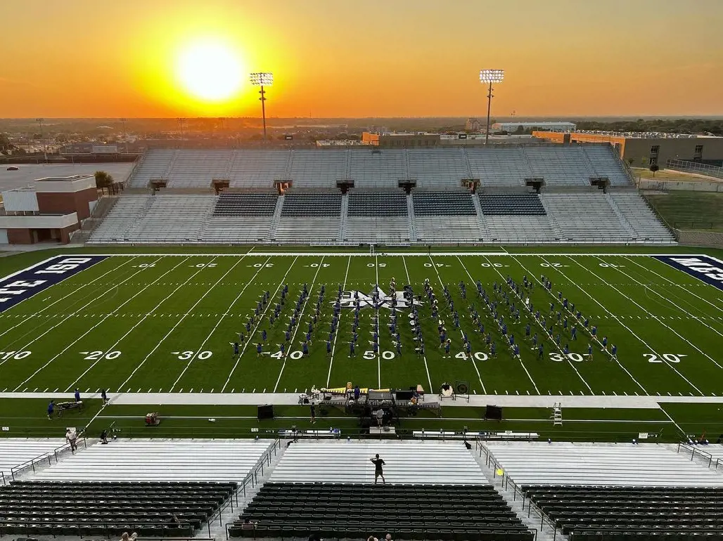 Memorial Stadium in Mesquite plays host to five school districts