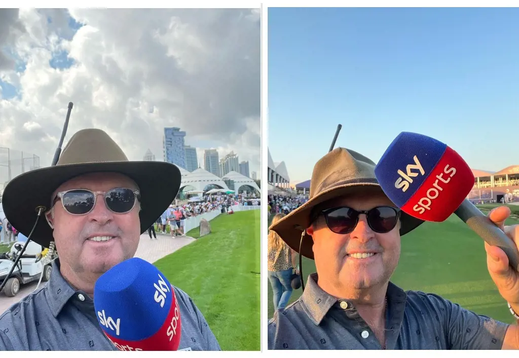 Wayne Riley commentary at DP World Tour in November 2022