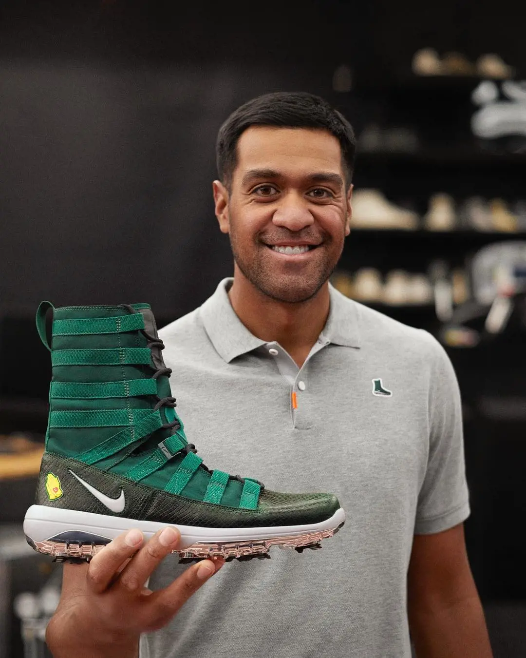 Tony's signature Nike shoe launched in April 2019