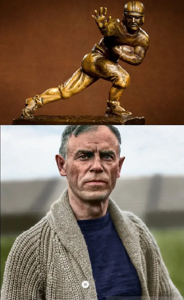 The trophy was created after John Heisman to acknowledge the best college football player.