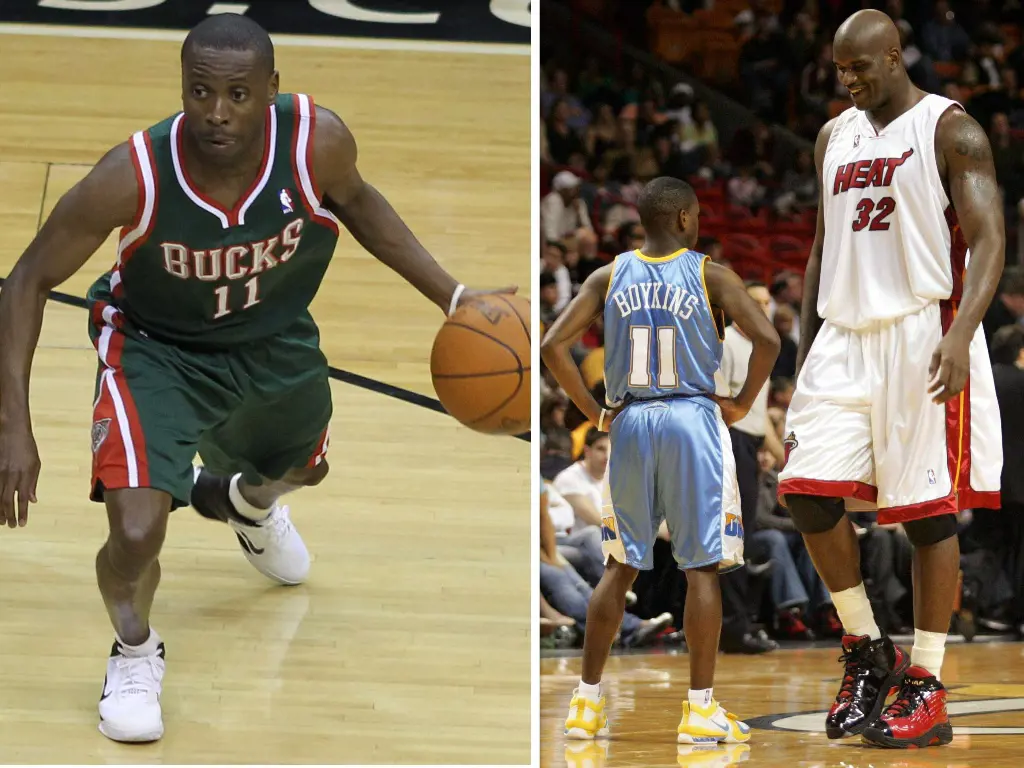 Earl Boykins in the second shortest player standing at 5 feet 7 inches.