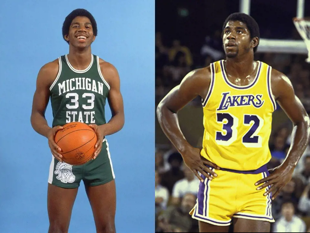 Magic Johnson is a legendary point guard who started shining in the eighties.