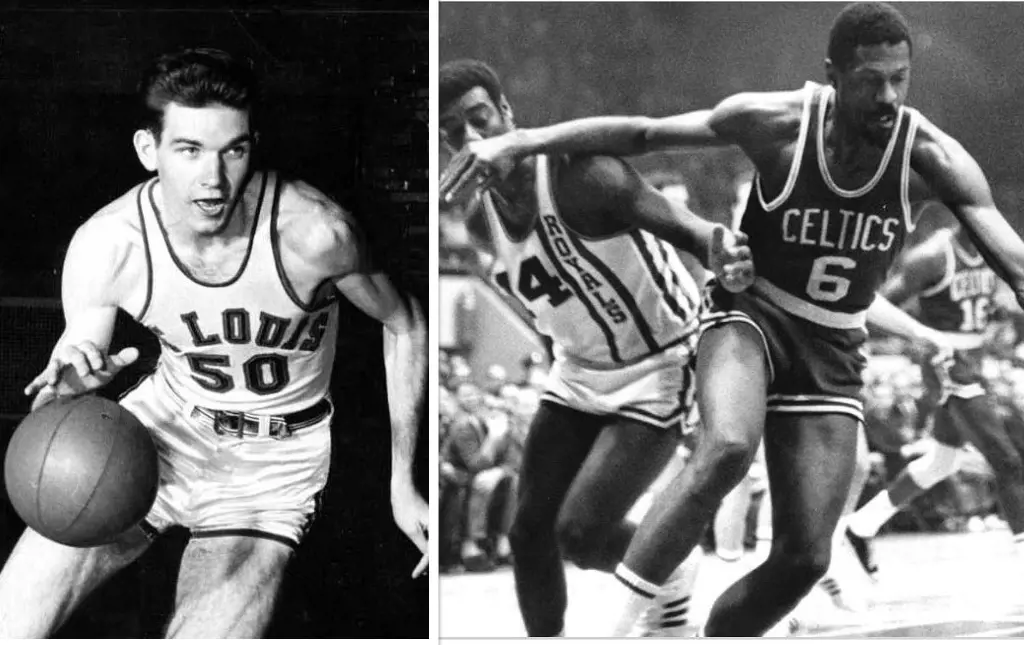 Ralph O'Brien and Bill Russell are players renowned during the 1950s.
