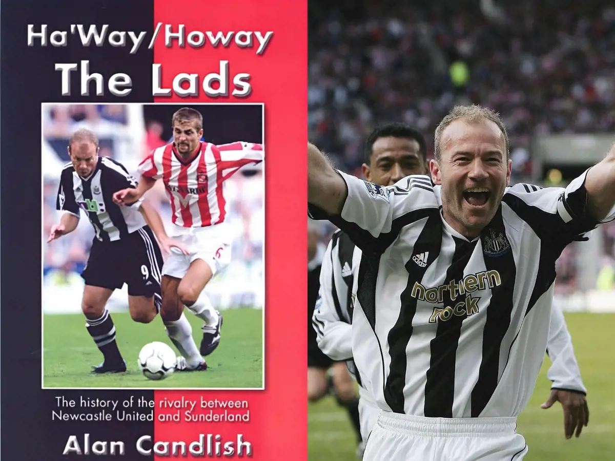 Premier League legend Alan Shearer on the cover of 