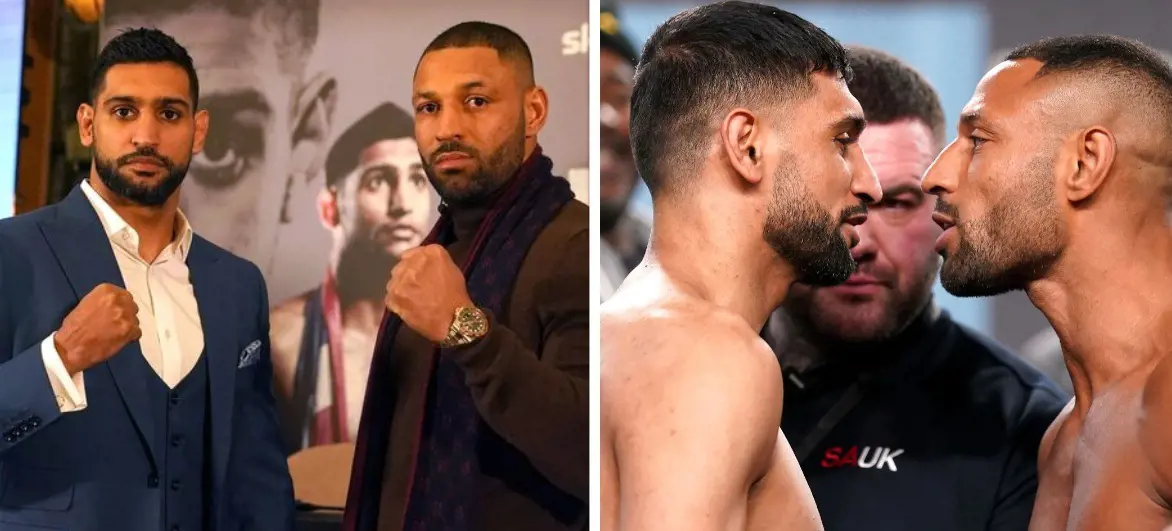 Amir's bout against Brook took place on 19 February 2022 at AO Arena