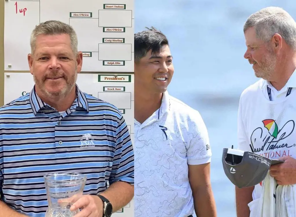 Kurt and Tim during the 2023 Arnold Palmer Invitational on March 3.