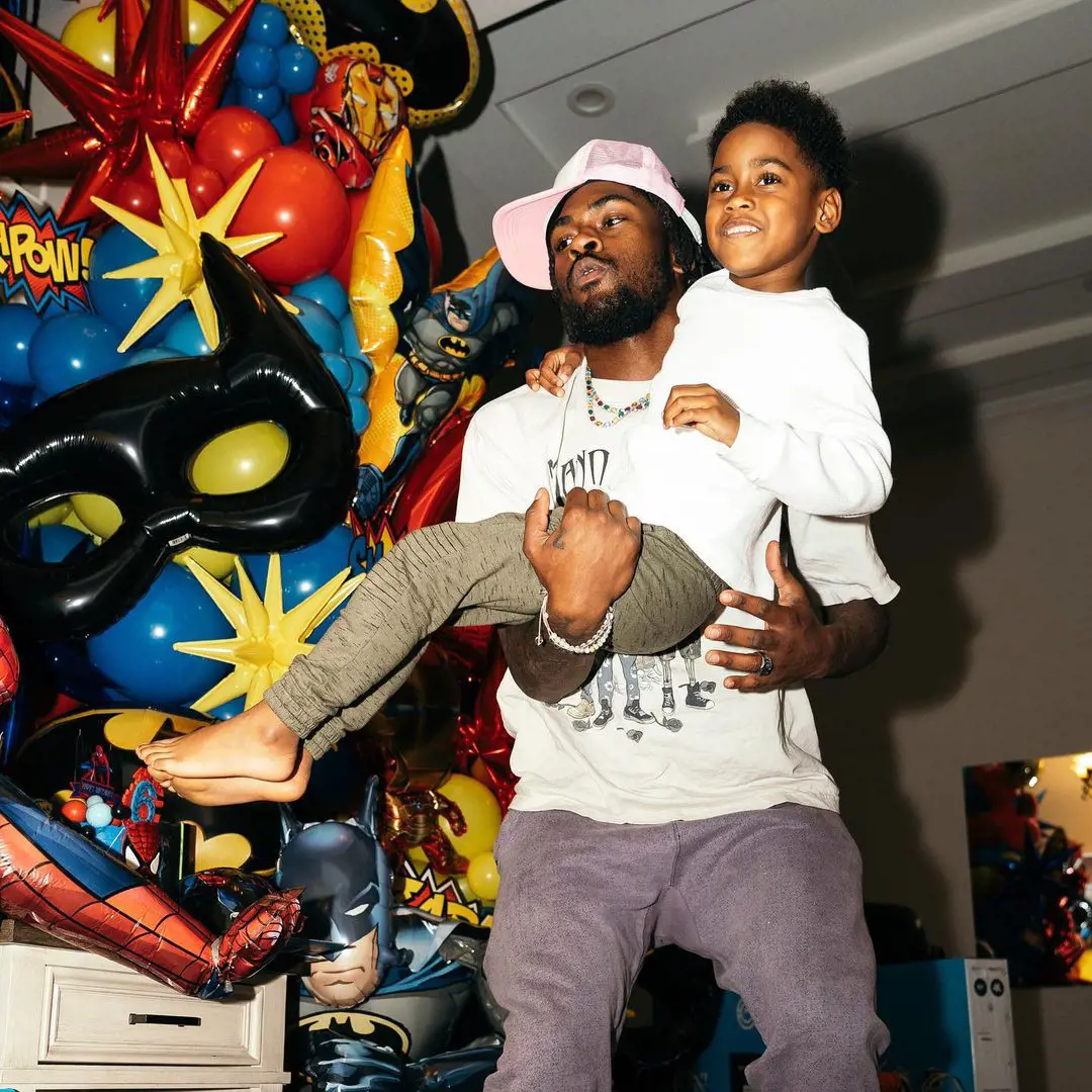 Trevon celebrated his son's birthday on November 3, 2022.