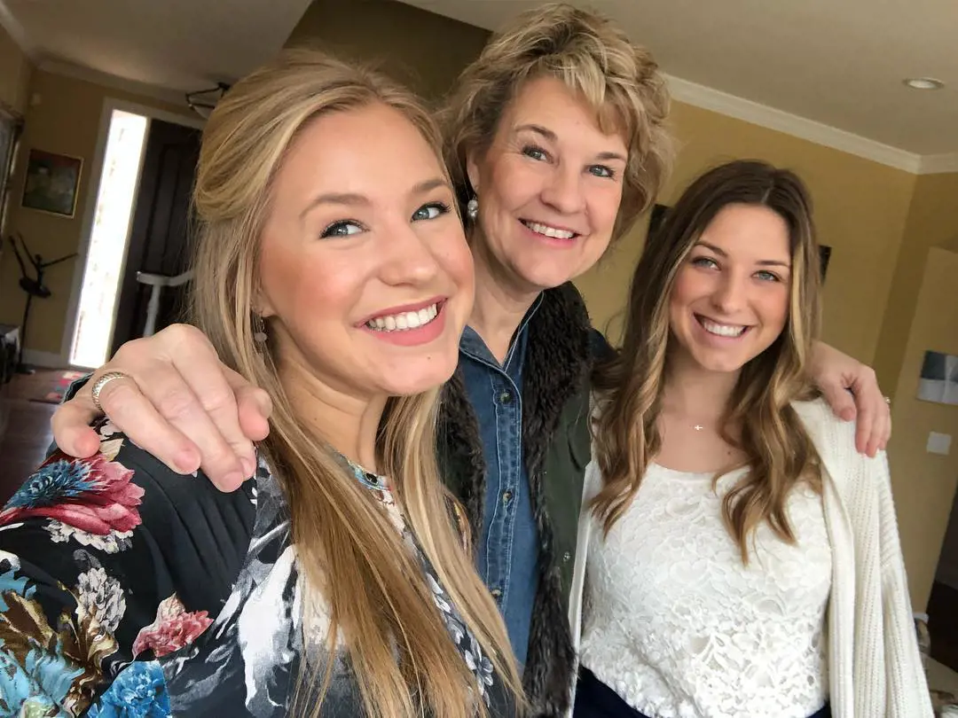 (Left to Right) Emma, Lisa, and Hannah relishing Easter together in April 2018