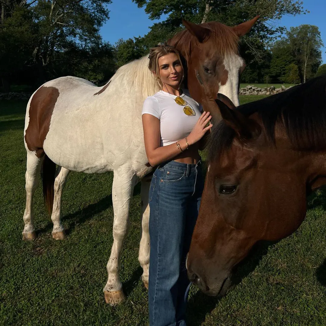 Paige has a special relationship with animals, she enjoys riding horses.