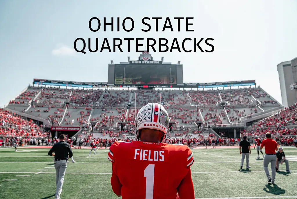 Fields is a former Ohio State QB who now plays for the Chicago Bears