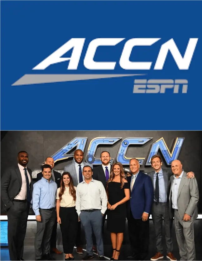 ACCN only covers the Atlantic Coast Conference games on its platforms.