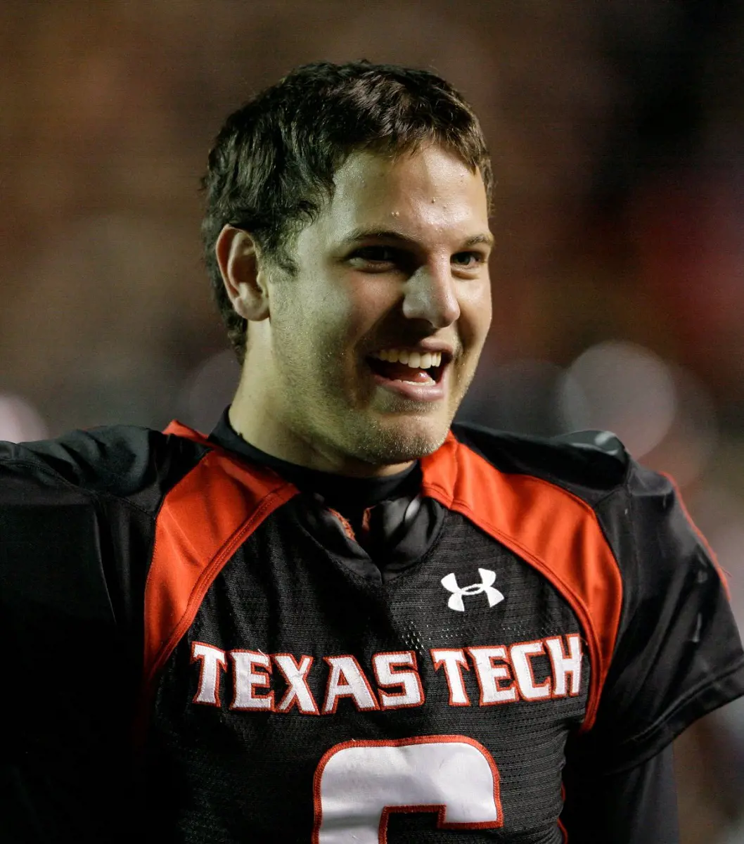 G. Harrell with the Red Raiders in 2008