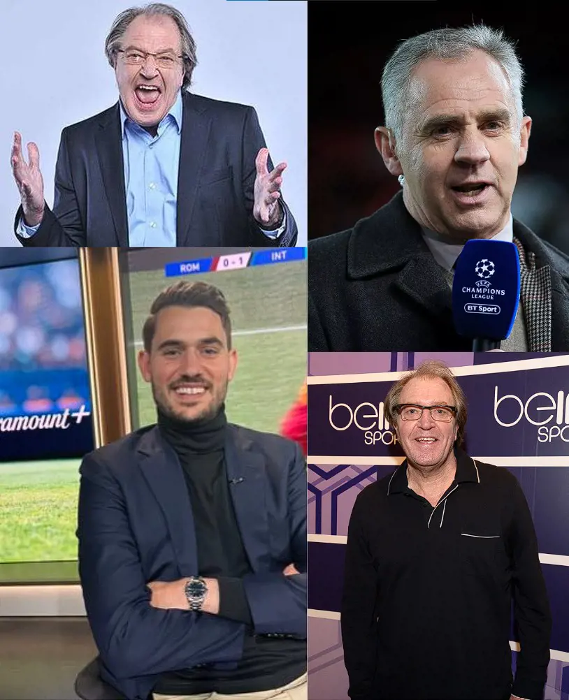 (Right Bottom) Ray Hudson at beIN SPORTS in May 2021