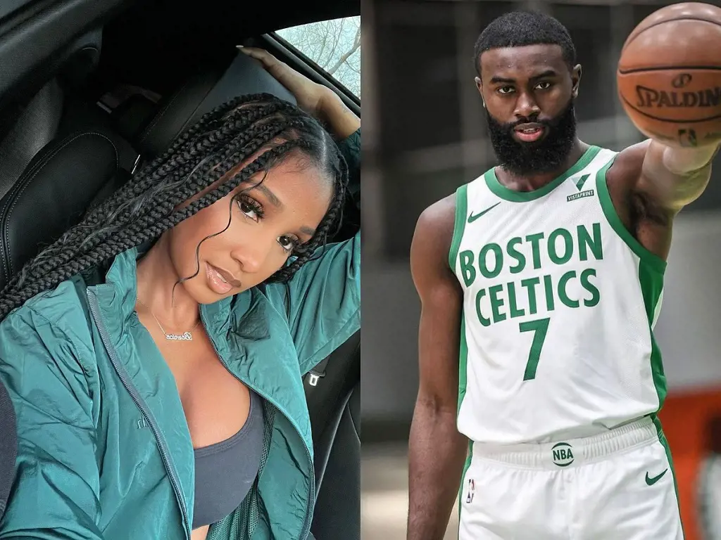 Boston Celtics player Jaylen is dating and his new girl Bernice since September last year
