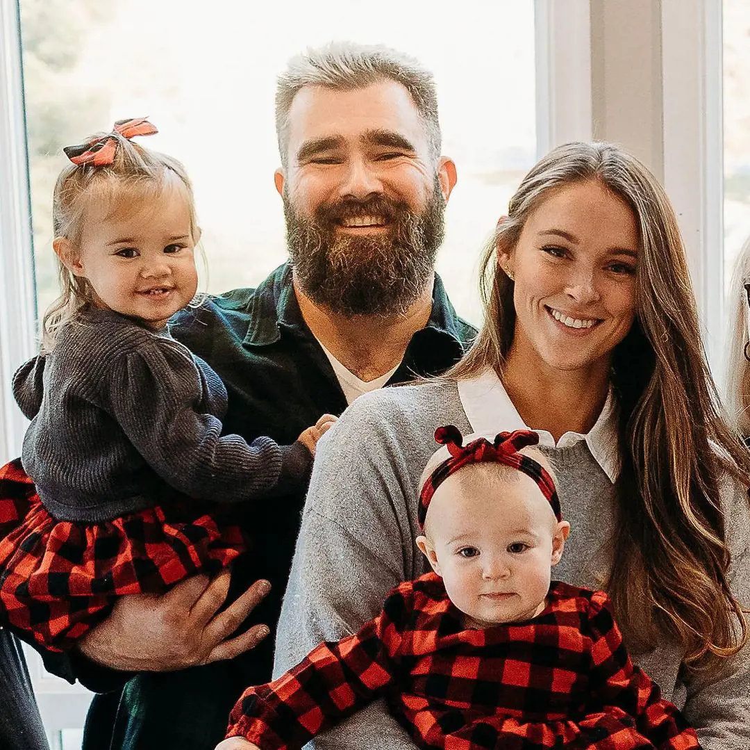Jason and Kylie with their daughters