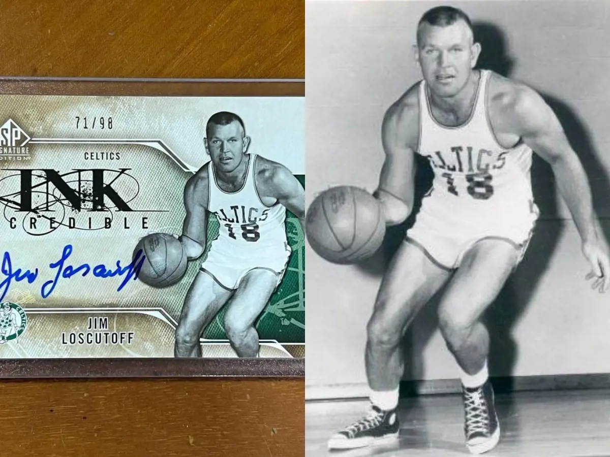Jim played on seven Celtics championship teams between 1956 and 1964.