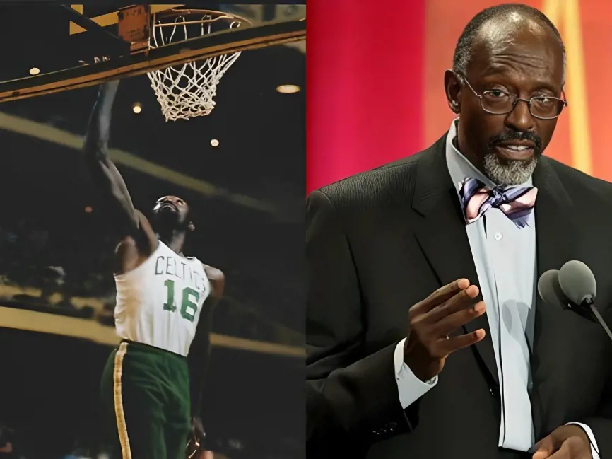 Satch played his entire professional career as a power forward for the Boston Celtics.