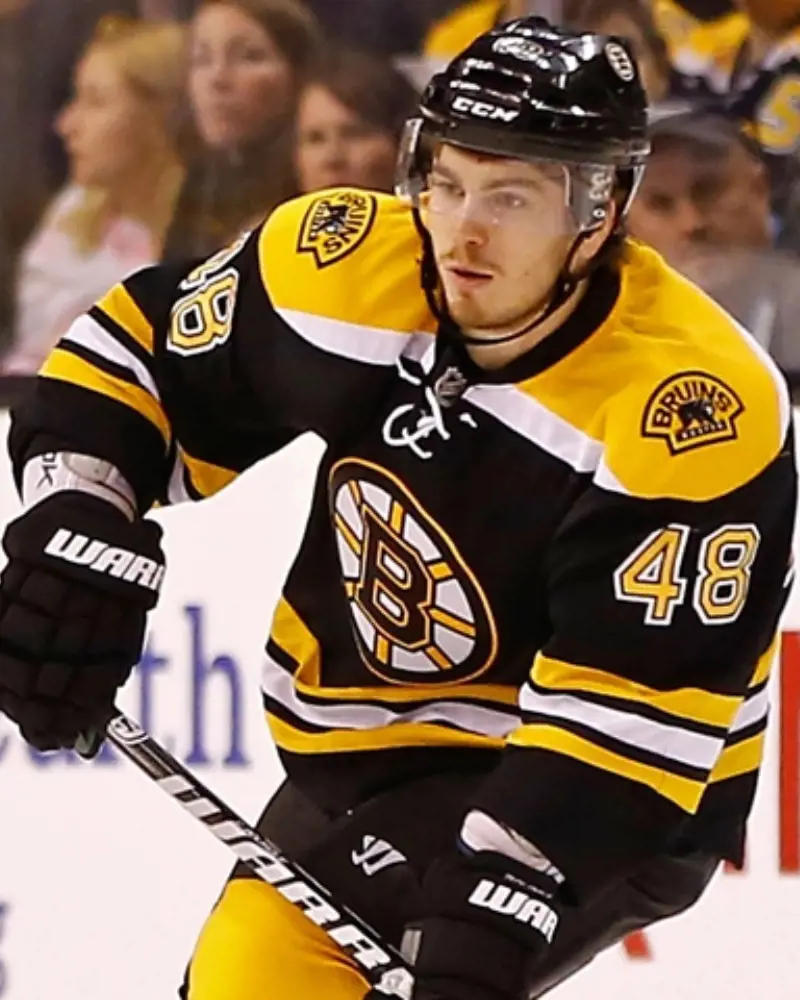 Bourque wore jersey no. 48 during his time with the Bruins.