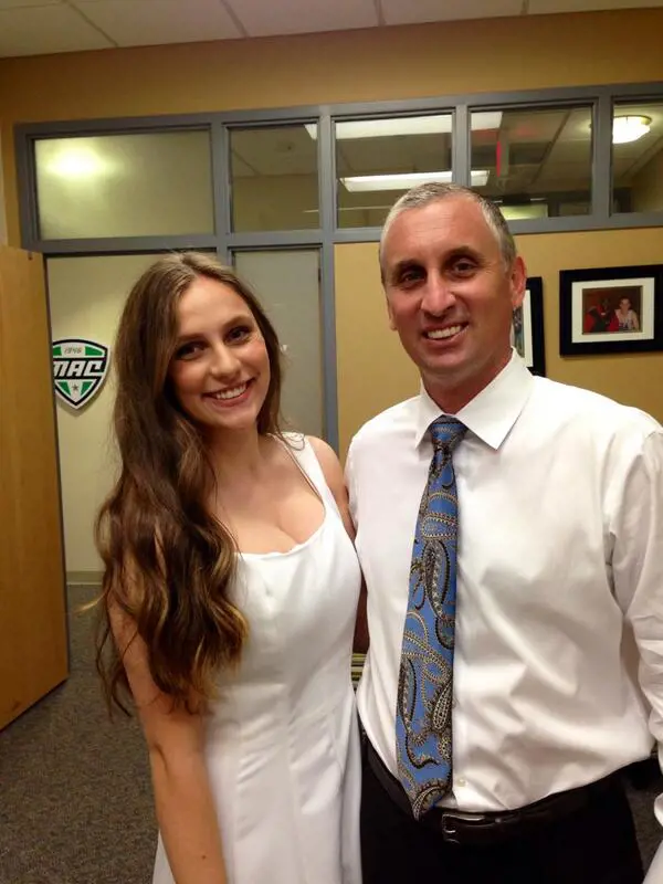 Bobby with Cameron on her high school graduation day in June 2014 