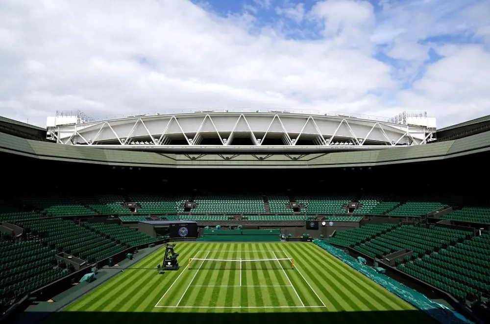 The prestigious Centre Court will host three matches on Monday and will start at 1:30 pm