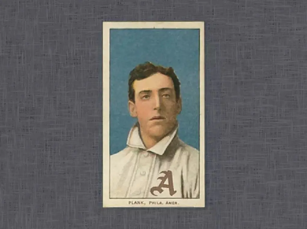 1909 T206 Eddie Plank Baseball Card