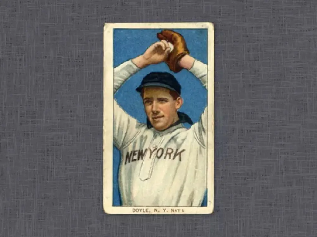 1909 T206 Joe Doyle Baseball Card
