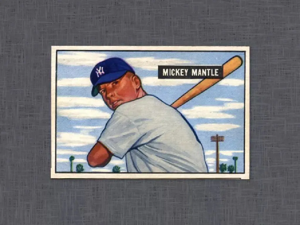 1951 Bowman Mickey Mantle Baseball Card