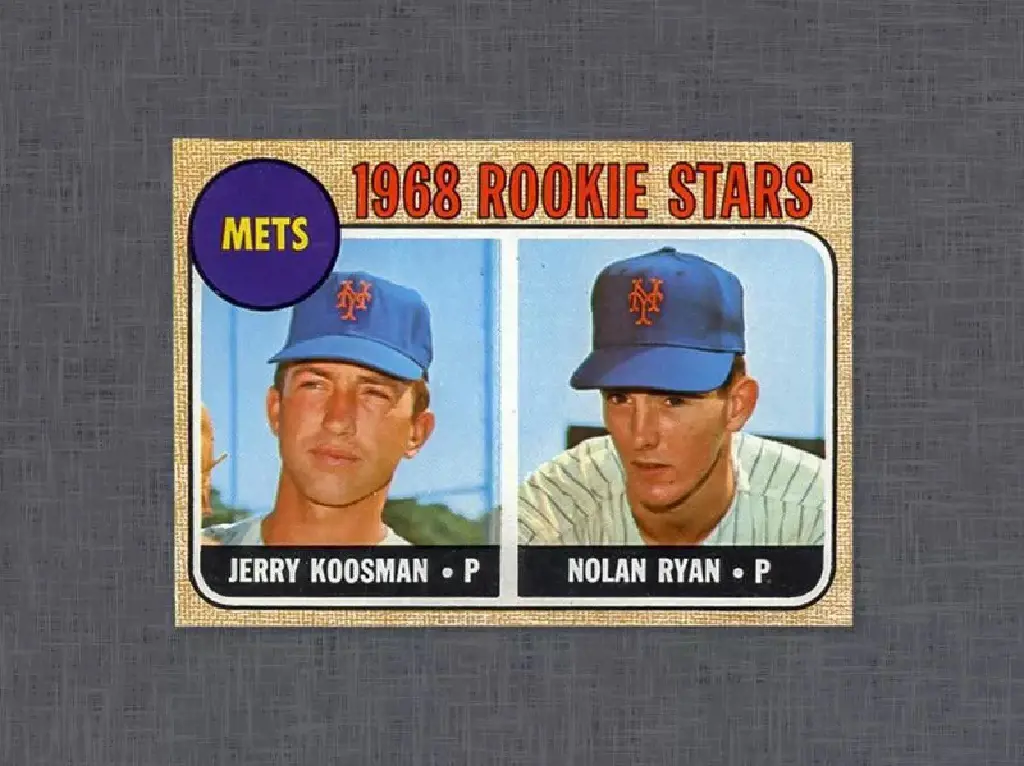 1968 Topps Nolan Ryan Baseball Card